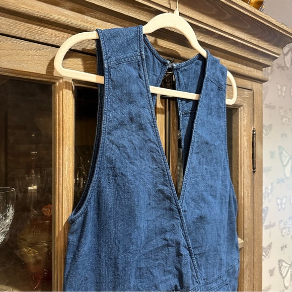 Free People Denim Jumpsuit - Picture 4 of 15
